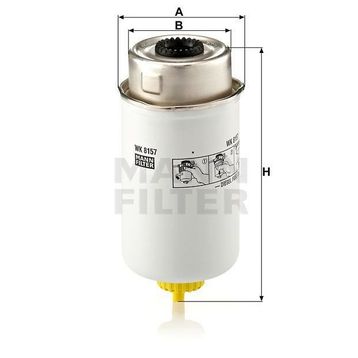 Mann WK8157 Yakıt Filtresi