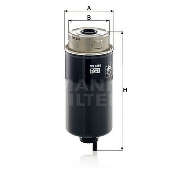 Mann WK8160 Yakıt Filtresi