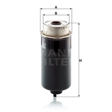 Mann WK8161 Yakıt Filtresi
