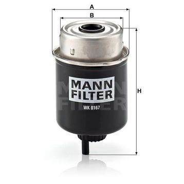Mann WK8167 Yakıt Filtresi
