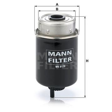 Mann WK8179 Yakıt Filtresi