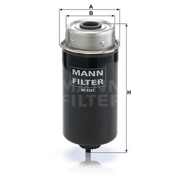 Mann WK8187 Yakıt Filtresi