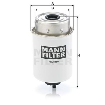 Mann WK8190 Yakıt Filtresi