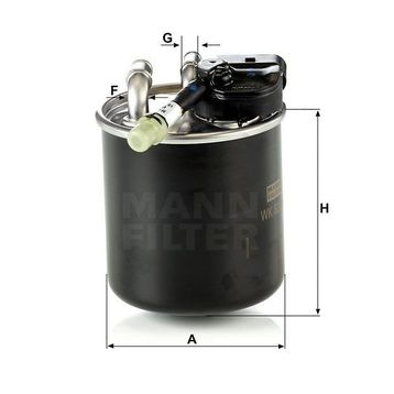 Mann WK820/17 Yakıt Filtresi