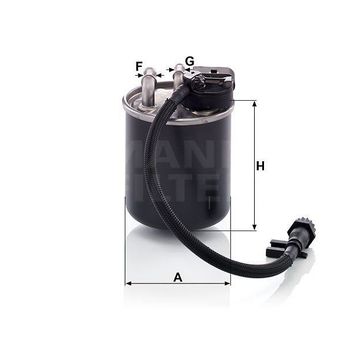 Mann WK820/18 Yakıt Filtresi