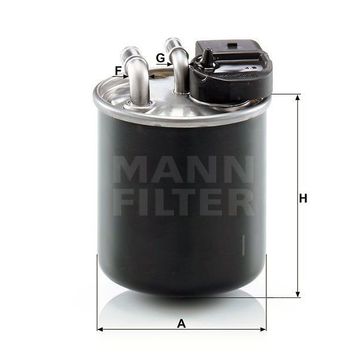 Mann WK820/20 Yakıt Filtresi