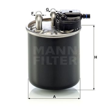 Mann WK820/21 Yakıt Filtresi