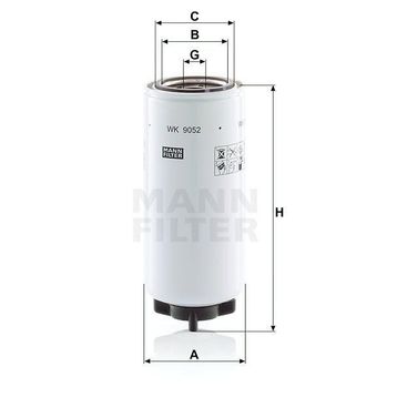 Mann WK9052X Yakıt Filtresi