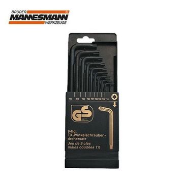Mannesmann 18100 Torx 9 Parça Allen Anahtar Seti
