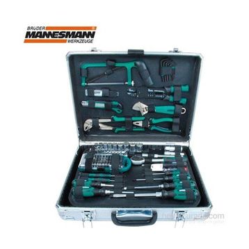 Mannesmann M 29072 124 Parça Alüminyum Çantalı Alet Seti
