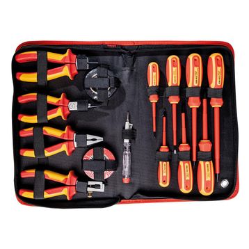 Mannesmann M11214 VDE 14 Parça Werkzeug Tornavida Pense Seti