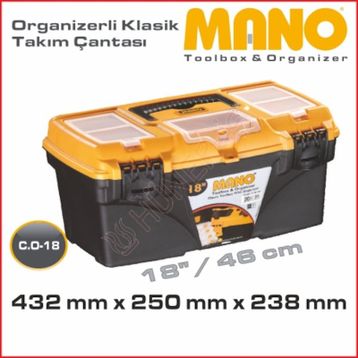 Mano CO-18 Organizerli Takım Çantası