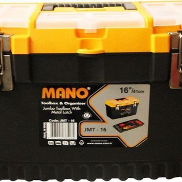 Mano Jumbo Metal Kilitli 16 inç Takım Çantası