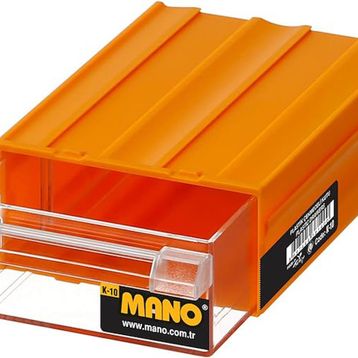 Mano K-10 Sarı Çekmeceli Kutu