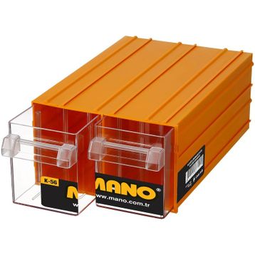 Mano K-56 Sarı Çekmeceli Kutu