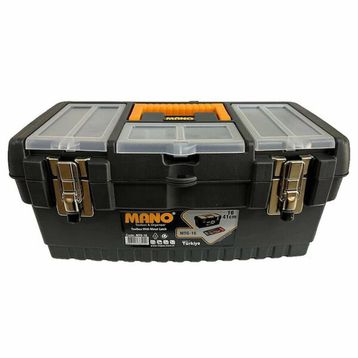 Mano MTG 13 inç Siyah Metal Kilitli Takım Çantası