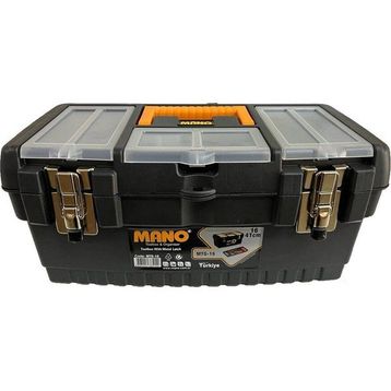 Mano MTG 13 inç Siyah Metal Kilitli Takım Çantası