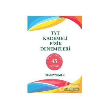 Mantık Yayıncılık TYT 45 Kademeli Fizik Denemesi