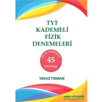 Mantık Yayıncılık TYT 45 Kademeli Fizik Denemesi