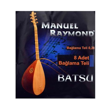 Manuel Raymond BATSU Bağlama Tel Takım