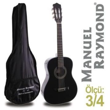 Manuel Raymond MRC87BK Klasik Gitar 3-4
