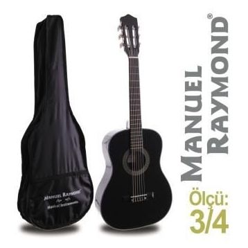 Manuel Raymond MRC87BK Klasik Gitar 3-4