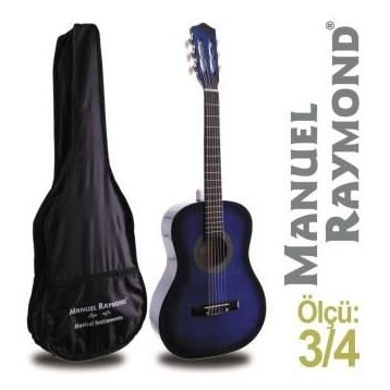 Manuel Raymond MRC87BLS 3/4 Klasik Gitar