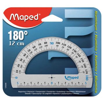 Maped 12 cm Alüminyum 180° Açı Ölçer