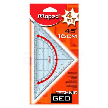 Maped 16 cm 45 Derece Technic Geo Gönye