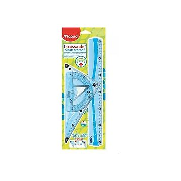 Maped 186179 20 cm 4 Parça Cetvel Seti