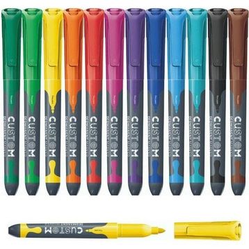 Maped 734547 12 Renk Custom Permanent Marker Kalem