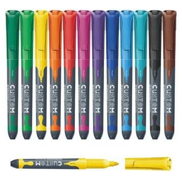 Maped 734547 12 Renk Custom Permanent Marker Kalem