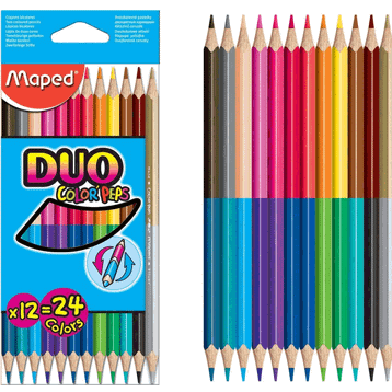 Maped 829600 Color'peps Duo 12'li Kuru Boya