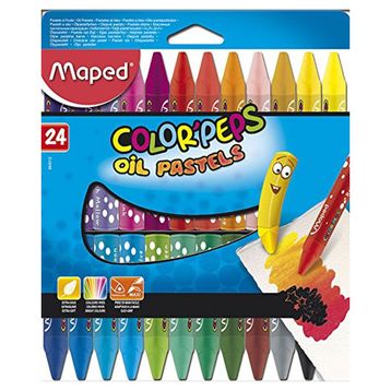 Maped 864012 24 Renk Pastel Boya