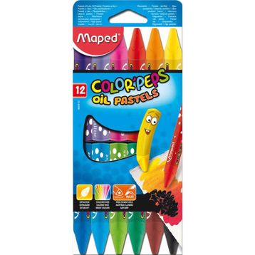 Maped Color'Peps 12'li Yağlı Pastel