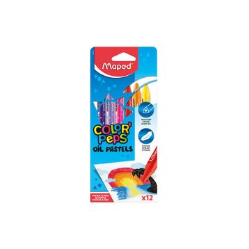 Maped Color'Peps 12'li Yağlı Pastel