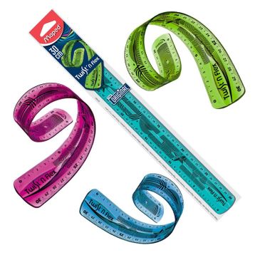 Maped Twist'N Flex 30 cm Esnek Düz Cetvel