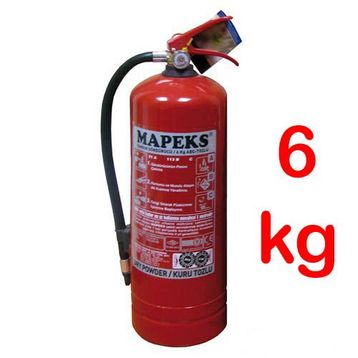 Mapeks 6 Kg ABC Tozlu Yangın Söndürme Tüpü