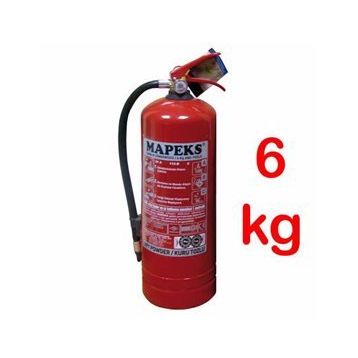 Mapeks 6 Kg ABC Tozlu Yangın Söndürme Tüpü
