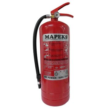 Mapeks 6 kg Kuru Kimyevi Tozlu Yangın Söndürme Tüpü