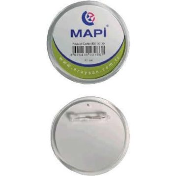 Mapi K07 30 mm Yuvarlak İsimlik