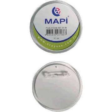 Mapi K07 30 mm Yuvarlak İsimlik