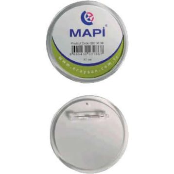 Mapi K07 30 mm Yuvarlak İsimlik