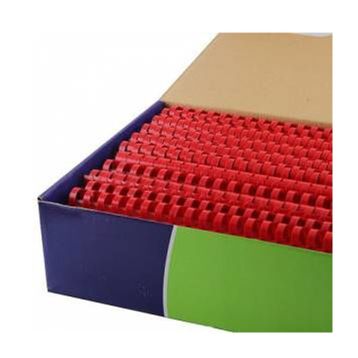Mapibind 12 mm Kırmızı 100'lü Plastik Spiral