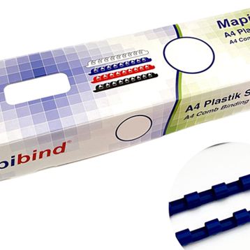 Mapibind 6 mm Lacivert 100 Adet Plastik Spiral