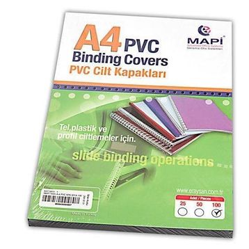 Mapibind A4 100'lü 160 M Lacivert Kapak
