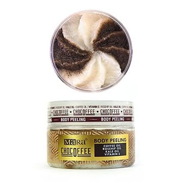 Mara 300 gr Chocoffee Değerli Yağlar İçeren Çikolata Kahve Vücut Peeling