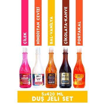 Mara 5x420 ml Duş Jeli Seti