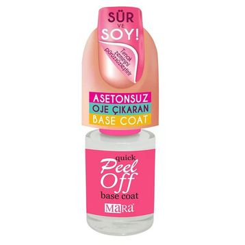 Mara Base Coat Soyulabilen Oje Çıkarıcı Oje