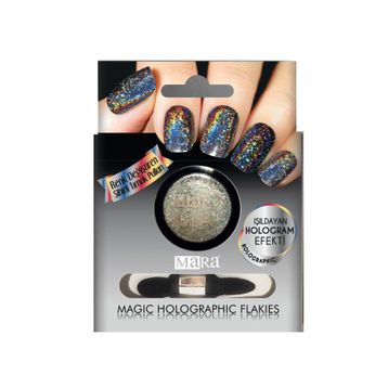 Mara Magic Holographic Flakies Tırnak Süsü